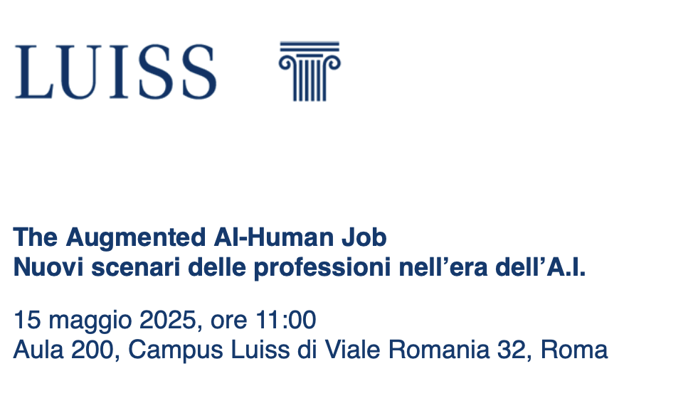 The Augmented AI-Human Job. Nuovi scenari delle professioni nell’era dell’AI